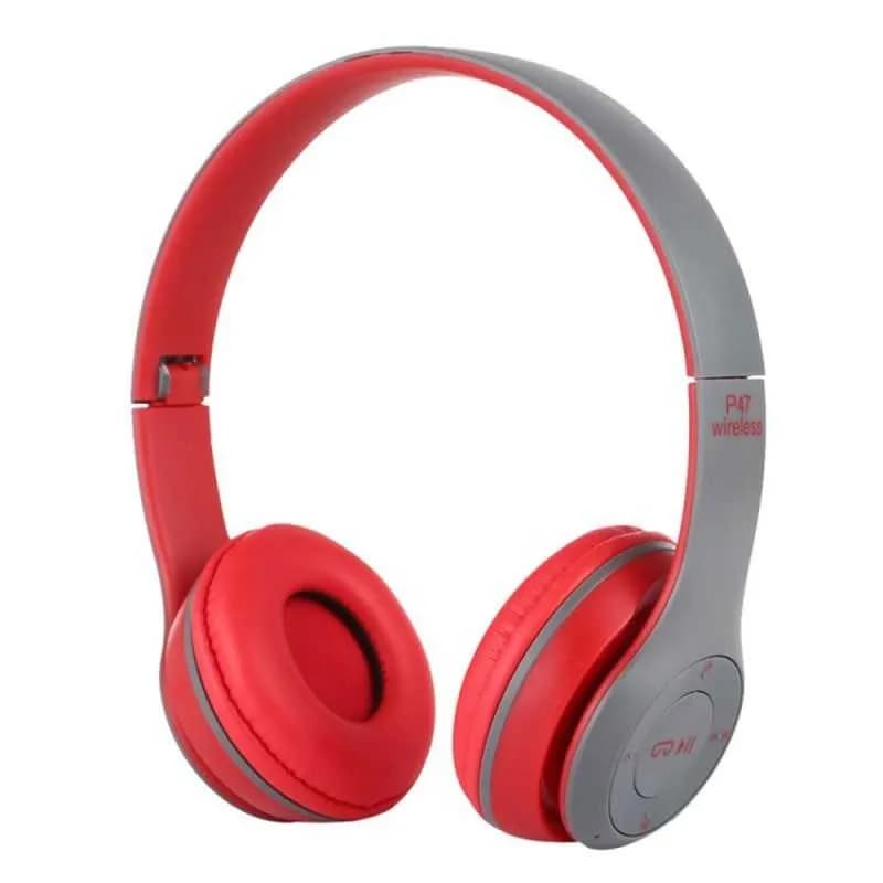 Casque Stéréo Sans Fil OAKORN P47 Bluetooth - Rouge-Noir-Vert-Bleu-Blanc