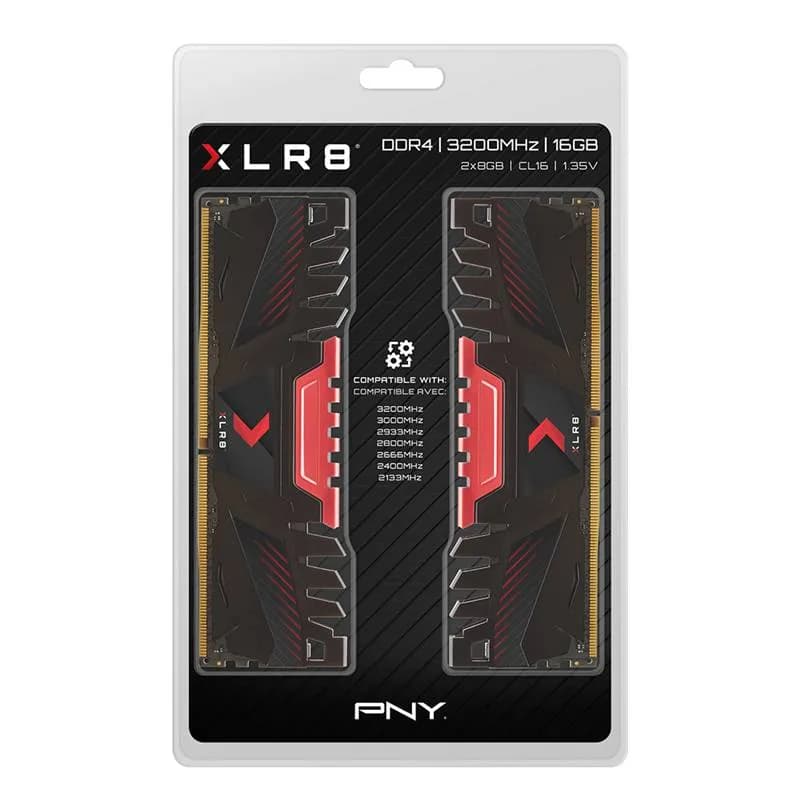Barrette Mémoire PNY XLR8 Gaming 16Go DDR4 3200 MHz
