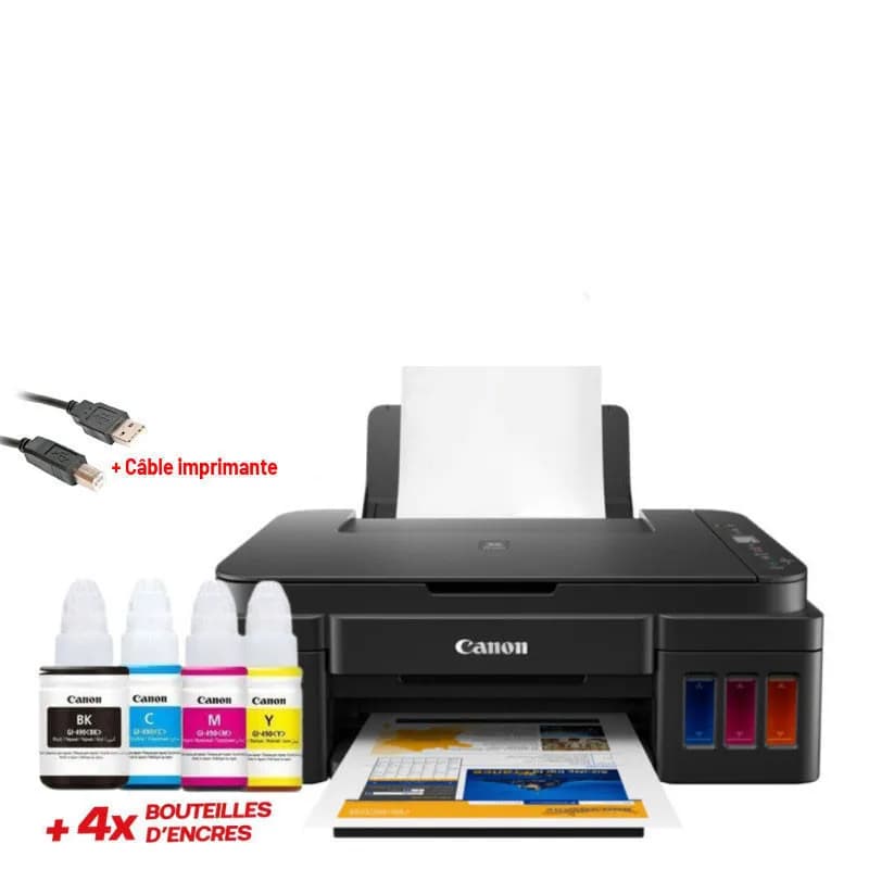 Imprimante Multifonction réservoir intégré CANON PIXMA G-2410 Couleur USB 3en1