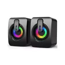 HAUT-PARLEURS MULTIMEDIA USB K2053 - NOIR
